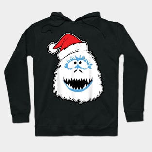 Vintage Abominable Snowman _ Bigfoot Yeti Retro Christmas Hoodie